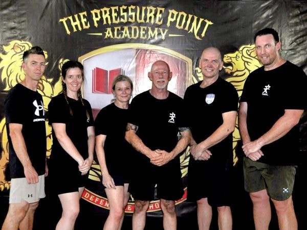 Pressure Point Academy team — Craig Burman CQSC